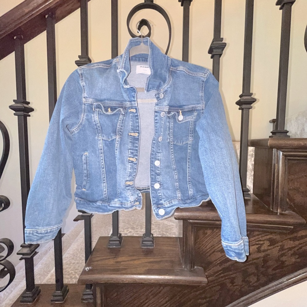 Old navy girls denim jacket size 14/16